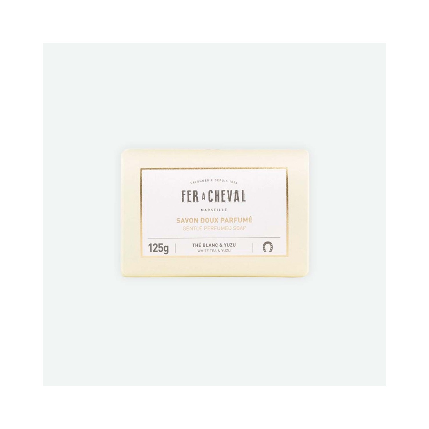 Jabón sólido perfumado Té Blanco y Yuzu 125 g