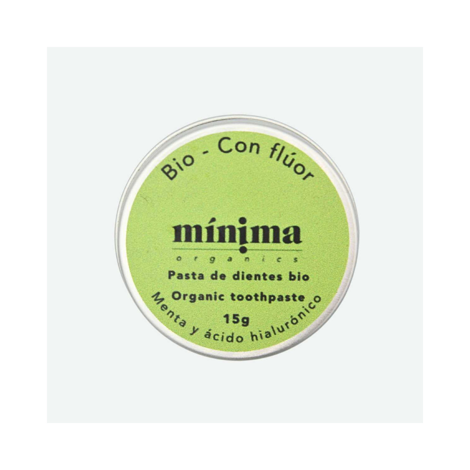 Dentífrico en Pasta con Menta y Ácido Hialurónico – Con Flúor Travel Size 15g