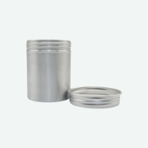 Caja Metálica para Cosmética Sólida (Reutilizable y Compacta)