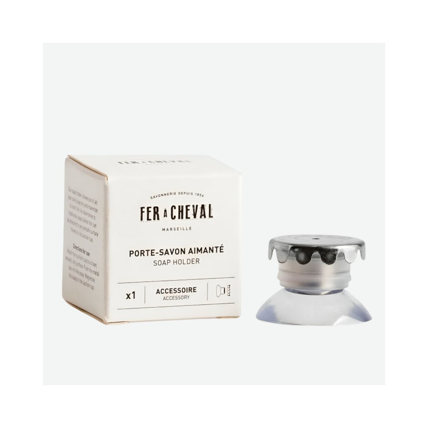 Jabonera Magnética con Ventosa