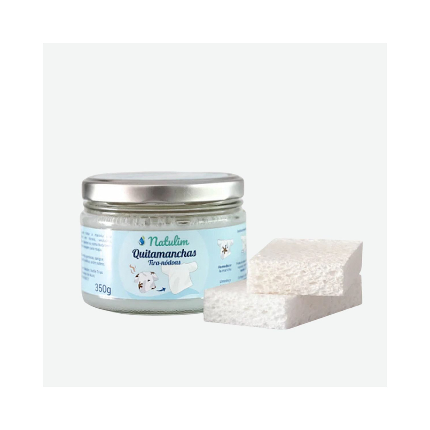 Quitamanchas en Pasta + 2 Esponjas de Celulosa